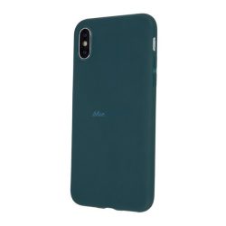 Szilikon telefonvédő (matt) SÖTÉTZÖLD Motorola Moto G05