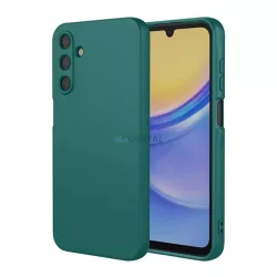   Szilikon telefonvédő (matt) SÖTÉTZÖLD Samsung Galaxy A56 5G (SM-A566)