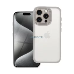   Szilikon telefonvédő (ütésállóság, akril hátlap, kameravédő) VILÁGOSSZÜRKE Samsung Galaxy A56 5G (SM-A566)