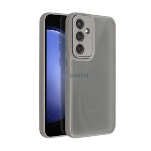 Szilikon telefonvédő (ütésállóság, akril hátlap, kameravédő) VILÁGOSSZÜRKE Samsung Galaxy A26 5G (SM-A266)