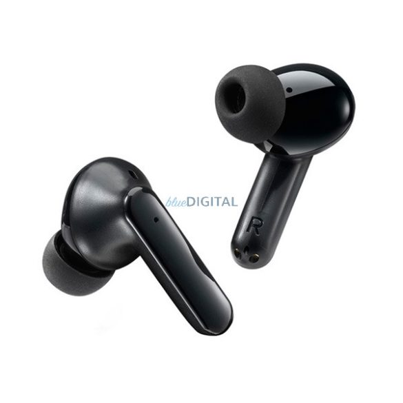 MOTOROLA BUDS 125 bluetooth fülhallgató SZTEREO (v5.2, TWS, mikrofon, zajszűrő, IPX5 + töltőtok) FEKETE