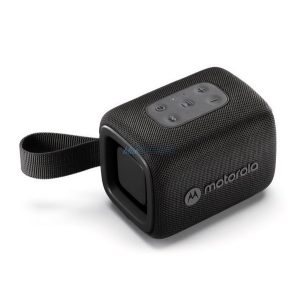 MOTOROLA ROKR 300 bluetooth hordozható hangszóró (v5.3, 950mAh belső akku, 7W, IP67 vízálló) FEKETE