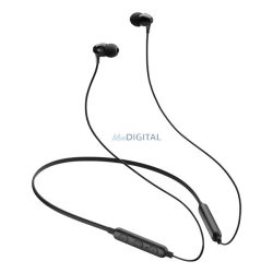   MOTOROLA SP106 bluetooth fülhallgató SZTEREO (v5.3, mikrofon, IPX5, nyakba akasztható, SPORT) FEKETE