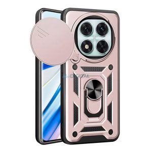 Defender szilikon telefonvédő (ütésállóság, tartógyűrű, kameravédő) ROZÉARANY Xiaomi Poco X7, Redmi Note 14 Pro 5G