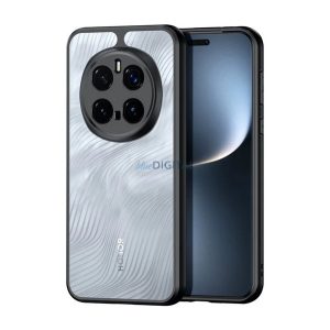 DUX DUCIS AIMO szilikon telefonvédő (ütésállóság, kameravédő, matt, hullám) FEKETE Honor Magic7 Pro