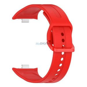 Pótszíj (egyedi méret, szilikon) PIROS Xiaomi Redmi Watch 5