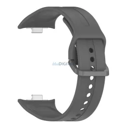   Pótszíj (egyedi méret, szilikon) SÖTÉTSZÜRKE Xiaomi Redmi Watch 5
