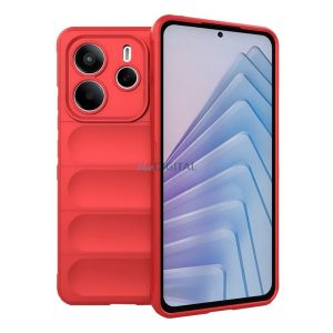 Szilikon telefonvédő (ütésállóság, kameravédő, 3D) PIROS Xiaomi Redmi Note 14 5G, Redmi Note 14 4G