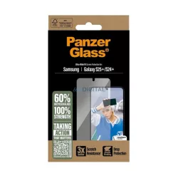   PANZERGLASS képernyővédő üveg (3D, ütésállóság, 9H) ÁTLÁTSZÓ Samsung Galaxy S25 Plus (SM-S936)