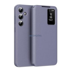   Tok álló (aktív FLIP, oldalra nyíló, Smart View Cover) LILA Samsung Galaxy S25 (SM-S931)