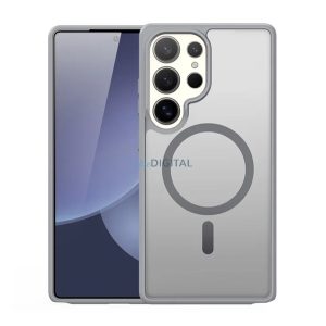 DUX DUCIS YIND szilikon telefonvédő (ütésállóság, kameravédő, matt, MagSafe) ÁTLÁTSZÓ Samsung Galaxy S25 Ultra (SM-S938)