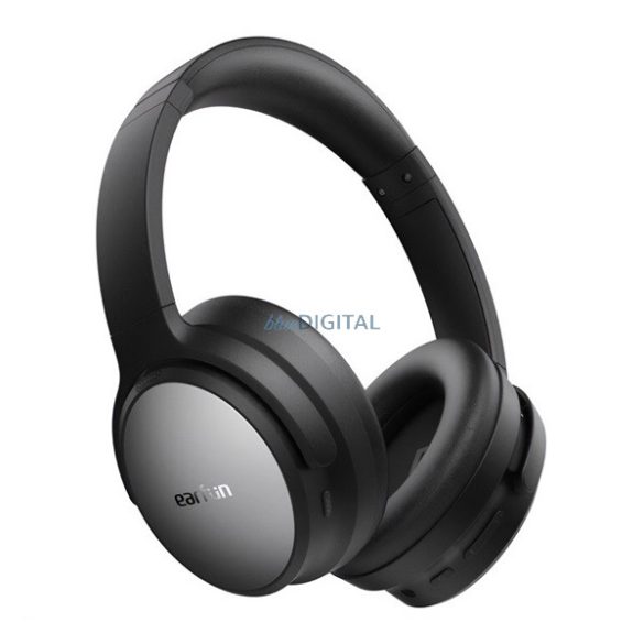 EARFUN TUNE PRO bluetooth fejhallgató SZTEREO (v5.4, mikrofon, aktív zajszűrő, összehajtható) FEKETE