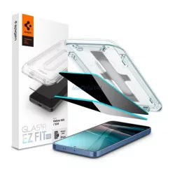   SPIGEN EZ FIT HD képernyővédő üveg 2db (2.5D, betekintés védelem, 0.2mm, 9H + segédkeret) ÁTLÁTSZÓ Samsung Galaxy S24 (SM-S921), Galaxy S25 (SM-S931)