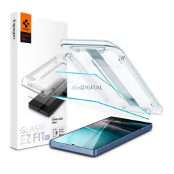   SPIGEN EZ FIT HD képernyővédő üveg 2db (2.5D, tokbarát, ultravékony, 0.2mm, 9H + segédkeret) ÁTLÁTSZÓ Samsung Galaxy S25 Ultra (SM-S938)