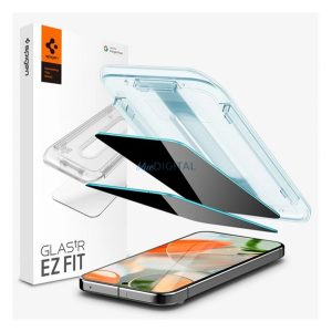 SPIGEN EZ FIT képernyővédő üveg (2.5D, betekintés védelem, 0.2mm, 9H + segédkeret) ÁTLÁTSZÓ Google Pixel 9 Pro, Pixel 9