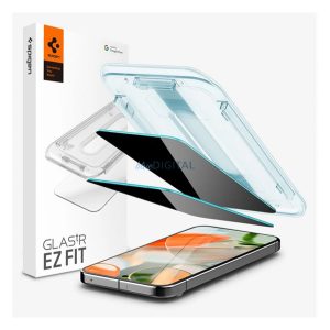 SPIGEN EZ FIT képernyővédő üveg (2.5D, betekintés védelem, 0.2mm, 9H + segédkeret) ÁTLÁTSZÓ Google Pixel 9 Pro XL