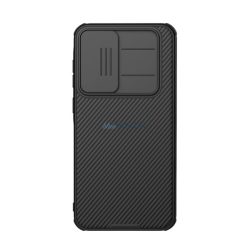   NILLKIN CAMSHIELD PRO MAGNETIC műanyag telefonvédő (ütésállóság, kameravédő, mágneses, csíkos) FEKETE Samsung Galaxy A36 5G (SM-A366)