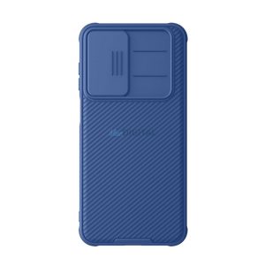 NILLKIN CAMSHIELD PRO szilikon telefonvédő (ütésállóság, kameravédő, csíkos) SÖTÉTKÉK Samsung Galaxy A26 5G (SM-A266)
