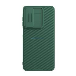   NILLKIN CAMSHIELD PRO szilikon telefonvédő (ütésállóság, kameravédő, csíkos) SÖTÉTZÖLD Samsung Galaxy A36 5G (SM-A366)