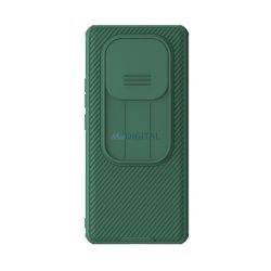   NILLKIN CAMSHIELD PRO szilikon telefonvédő (ütésállóság, kameravédő, csíkos) SÖTÉTZÖLD Xiaomi Redmi Note 14 Pro 5G