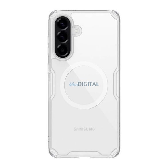NILLKIN NATURE PRO MAGNETIC műanyag telefonvédő (ütésállóság, légpárnás sarok, MagSafe) ÁTLÁTSZÓ Samsung Galaxy A56 5G (SM-A566)