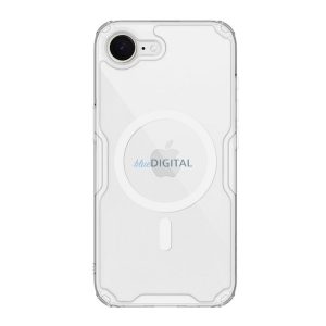 NILLKIN NATURE PRO MAGNETIC műanyag telefonvédő (ütésállóság, légpárnás sarok, MagSafe) ÁTLÁTSZÓ Apple iPhone 16e