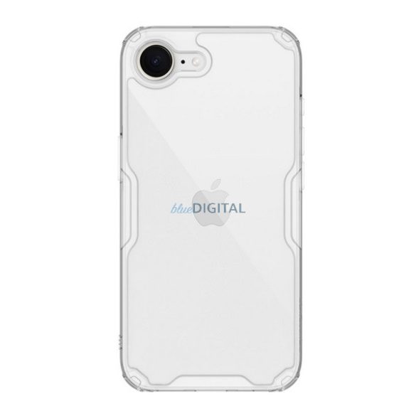 NILLKIN NATURE PRO szilikon telefonvédő (ütésállóság, légpárnás sarok) ÁTLÁTSZÓ Apple iPhone 16e