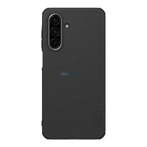 NILLKIN SUPER FROSTED PRO műanyag telefonvédő (ütésállóság, gumírozott, érdes felület) FEKETE Samsung Galaxy A26 5G (SM-A266)