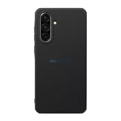   NILLKIN SUPER FROSTED PRO műanyag telefonvédő (ütésállóság, gumírozott, érdes felület) FEKETE Samsung Galaxy A36 5G (SM-A366)