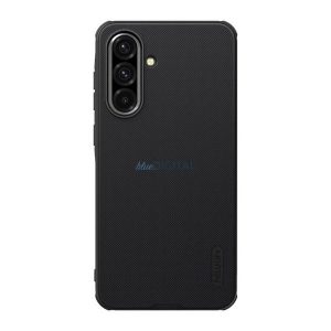 NILLKIN SUPER FROSTED PRO műanyag telefonvédő (ütésállóság, gumírozott, érdes felület) FEKETE Samsung Galaxy A36 5G (SM-A366)