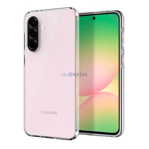 SPIGEN LIQUID CRYSTAL szilikon telefonvédő (ütésállóság, légpárnás sarok) ÁTLÁTSZÓ Samsung Galaxy A56 5G (SM-A566)