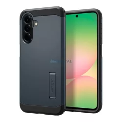   SPIGEN TOUGH ARMOR szilikon telefonvédő (ütésállóság, kitámasztó) SÖTÉTSZÜRKE Samsung Galaxy A56 5G (SM-A566)