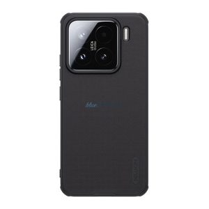 NILLKIN SUPER FROSTED PRO műanyag telefonvédő (ütésállóság, gumírozott, érdes felület) FEKETE Xiaomi 15