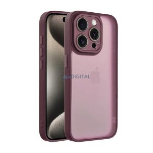 Szilikon telefonvédő (ütésállóság, akril hátlap, kameravédő) LILA Xiaomi Redmi Note 14 Pro 4G