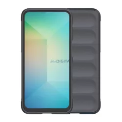   Szilikon telefonvédő (ütésállóság, kameravédő, 3D) SÖTÉTSZÜRKE Xiaomi 15