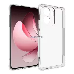   Szilikon telefonvédő (ütésállóság, légpárnás sarok) ÁTLÁTSZÓ Oppo Reno 13 F 5G