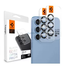   SPIGEN OPTIK PRO HD kameravédő üveg 2db (9H, csak lencse) FEKETE Samsung Galaxy S25 Plus (SM-S936)