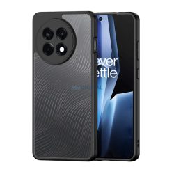   DUX DUCIS AIMO szilikon telefonvédő (ütésállóság, kameravédő, matt, hullám) FEKETE OnePlus 13R 5G
