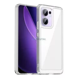   Szilikon telefonvédő (ütésállóság, átlátszó hátlap) ÁTLÁTSZÓ Oppo Reno 13 F 5G