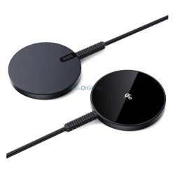   ESR HALOLOCK Qi2 MINI asztali töltő (15W, wireless, mágneses, 150cm) FEKETE