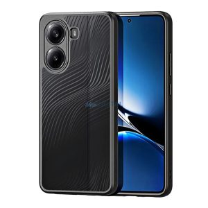 DUX DUCIS AIMO szilikon telefonvédő (ütésállóság, kameravédő, matt, hullám) FEKETE Xiaomi Poco X7 Pro