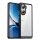 Szilikon telefonvédő (ütésállóság, átlátszó hátlap) FEKETE Xiaomi Poco X7 Pro