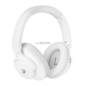 TRONSMART SOUNFII Q20 bluetooth fejhallgató SZTEREO (v5.3, mikrofon, zajszűrő, összehajtható) FEHÉR