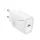 HOCO N62 hálózati töltő Type-C aljzat (30W, PD gyorstöltő 3.0) FEHÉR