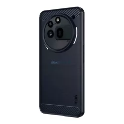   MOFI szilikon telefonvédő (ütésállóság, légpárnás sarok, szálcsiszolt, karbon minta) SÖTÉTKÉK Nothing Phone (3a) Pro