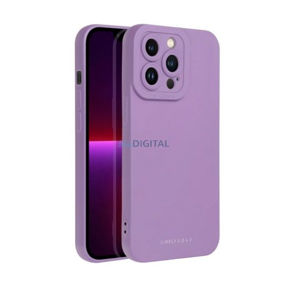 ROAR LUNA szilikon telefonvédő (ultravékony, matt, kameravédő, wireless) LILA Apple iPhone 16e
