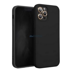 ROAR SPACE szilikon telefonvédő (matt, prémium) FEKETE Apple iPhone 16e