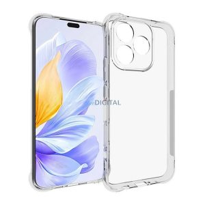 Szilikon telefonvédő (ütésállóság, légpárnás sarok) ÁTLÁTSZÓ Honor 400 Lite