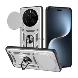   Defender szilikon telefonvédő (ütésállóság, tartógyűrű, kameravédő) EZÜST Honor Magic7 Pro