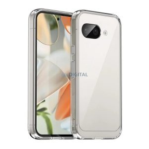 Szilikon telefonvédő (ütésállóság, átlátszó hátlap) ÁTLÁTSZÓ Google Pixel 9a